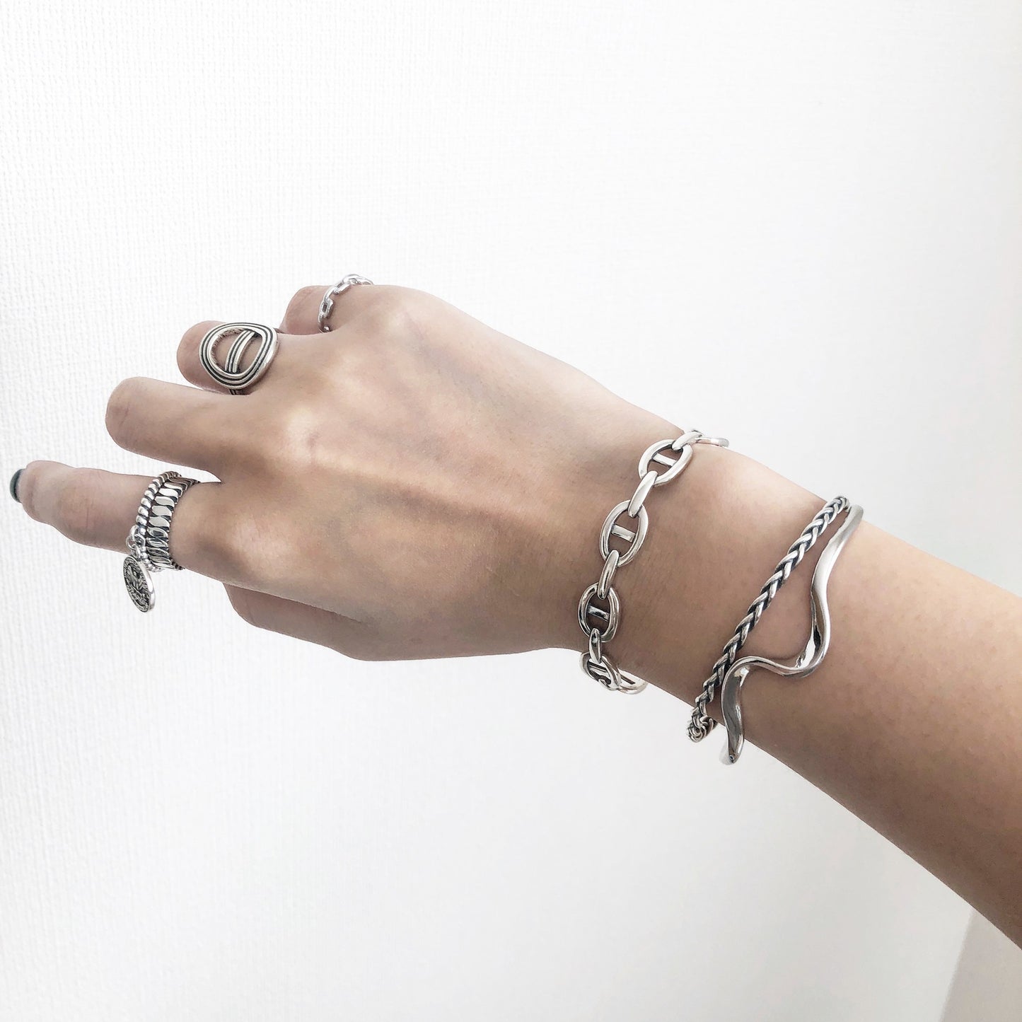 silver925ダンクルモチーフバングル