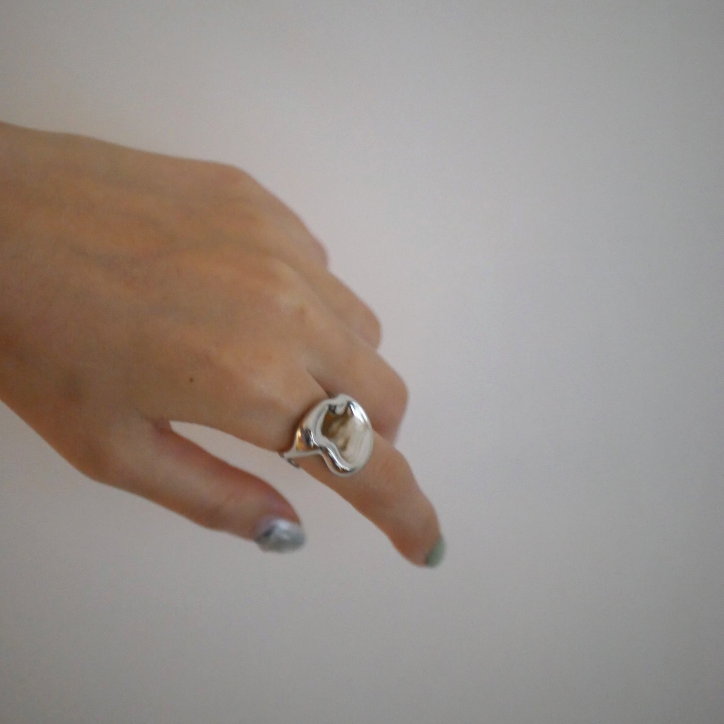 silver925 beans ring 30