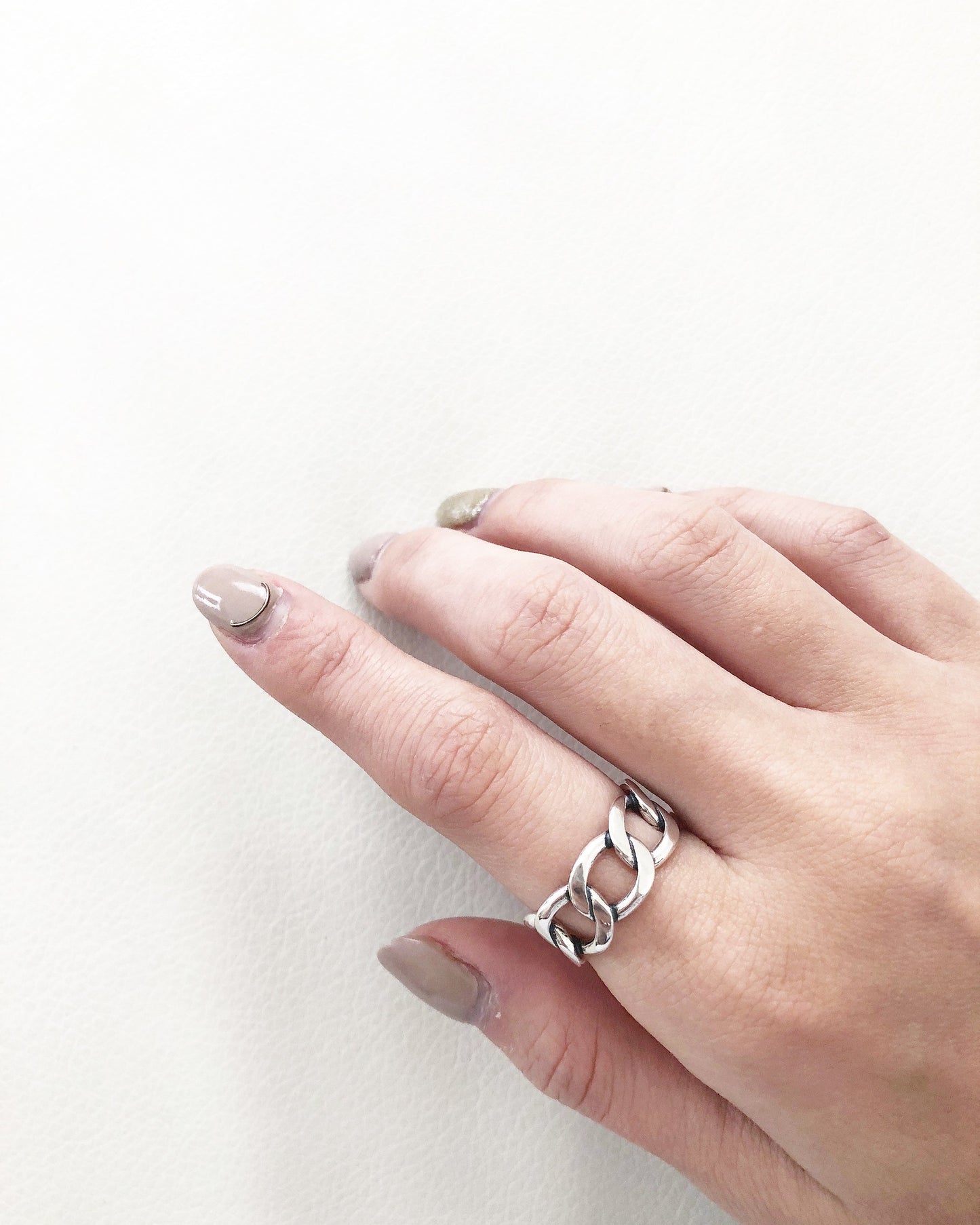 silver925チェーンモチーフリング35