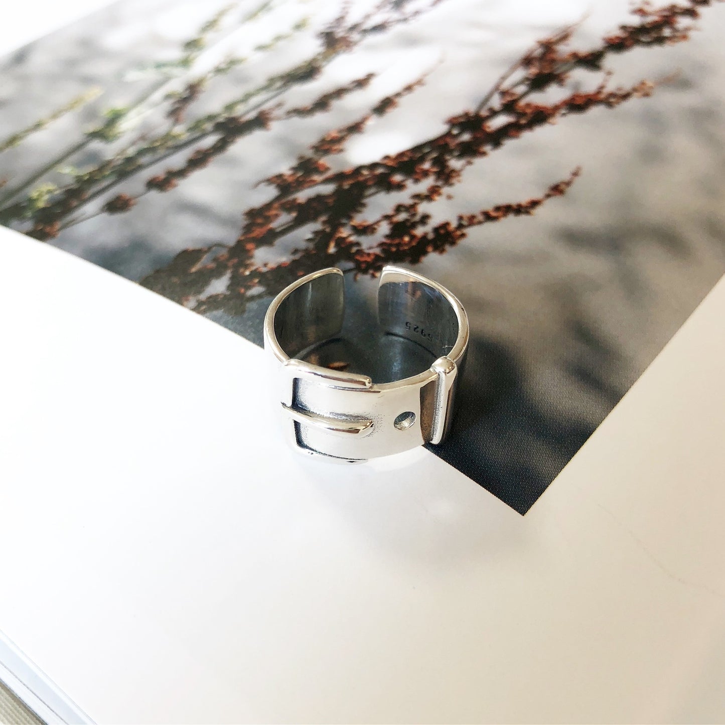 silver925ベルトモチーフリング24