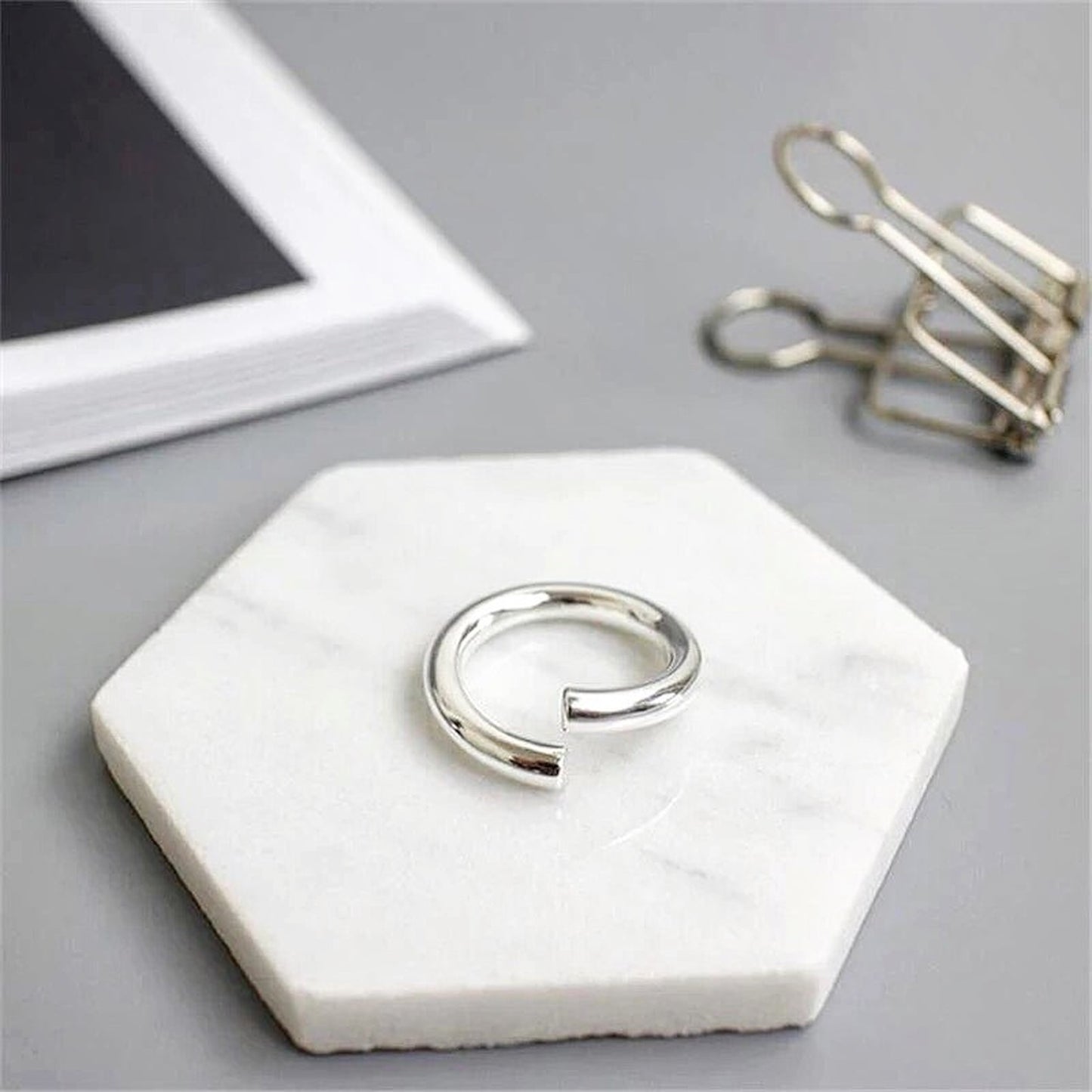 silver925デザインリング18