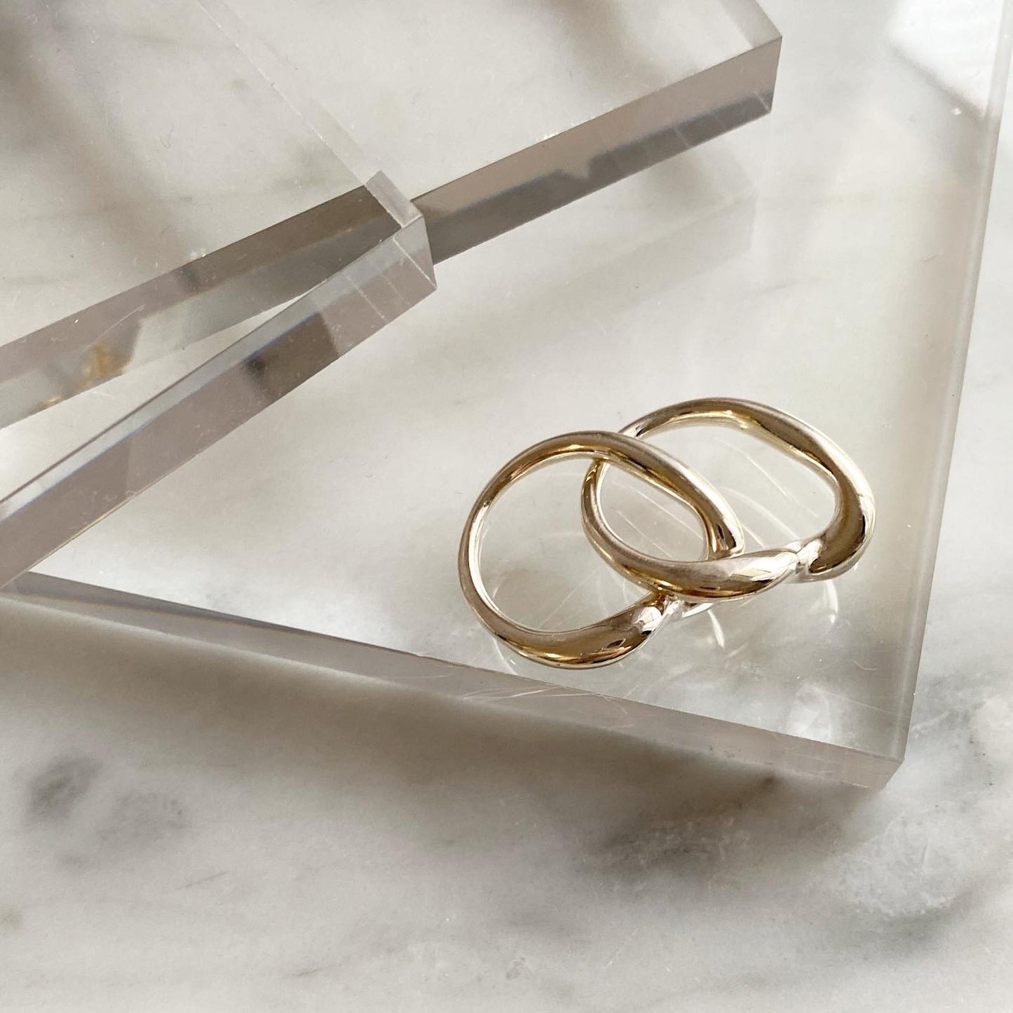 silver925 miel original double ring32