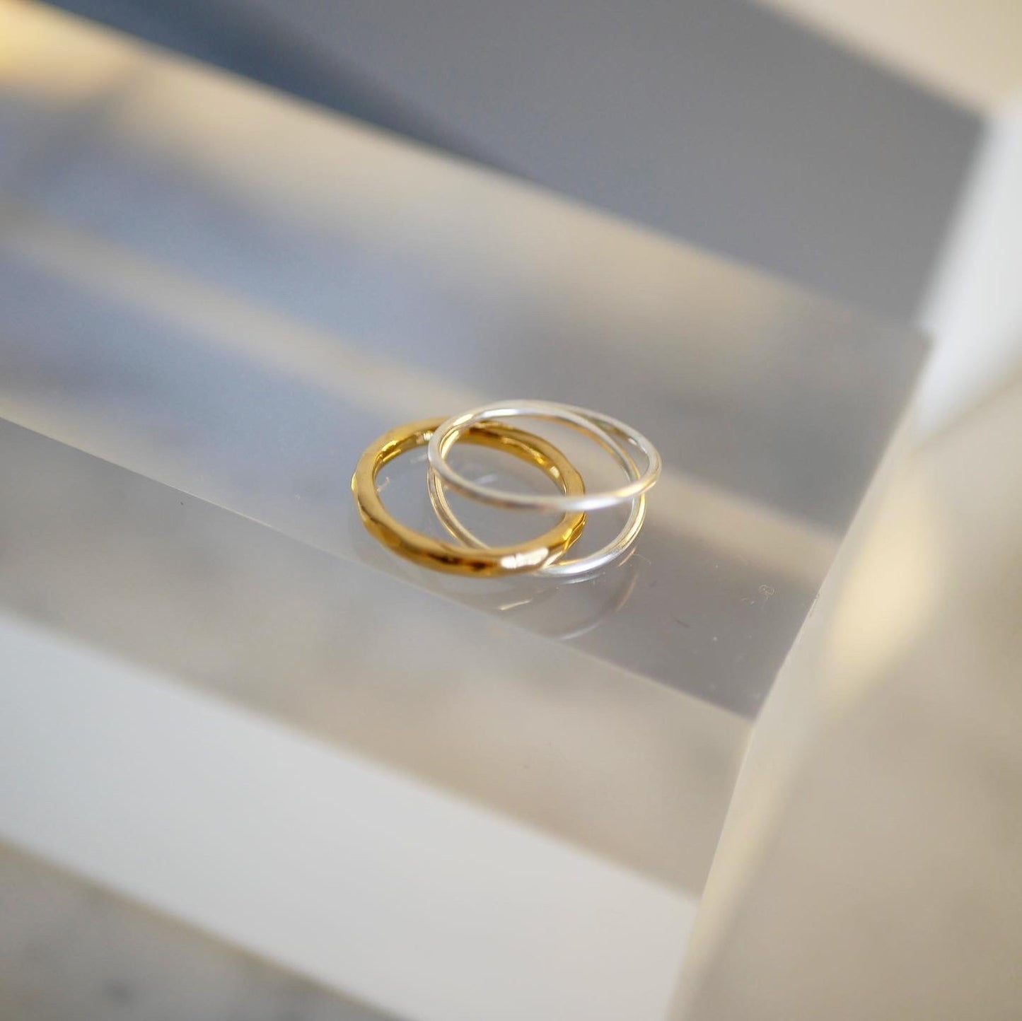 18k silver925 mix ring50