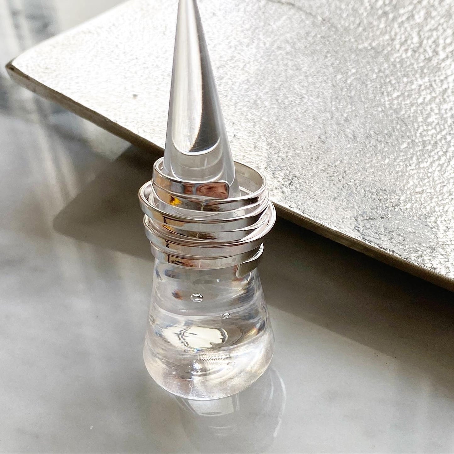 silver925ワイドワイヤーリング8