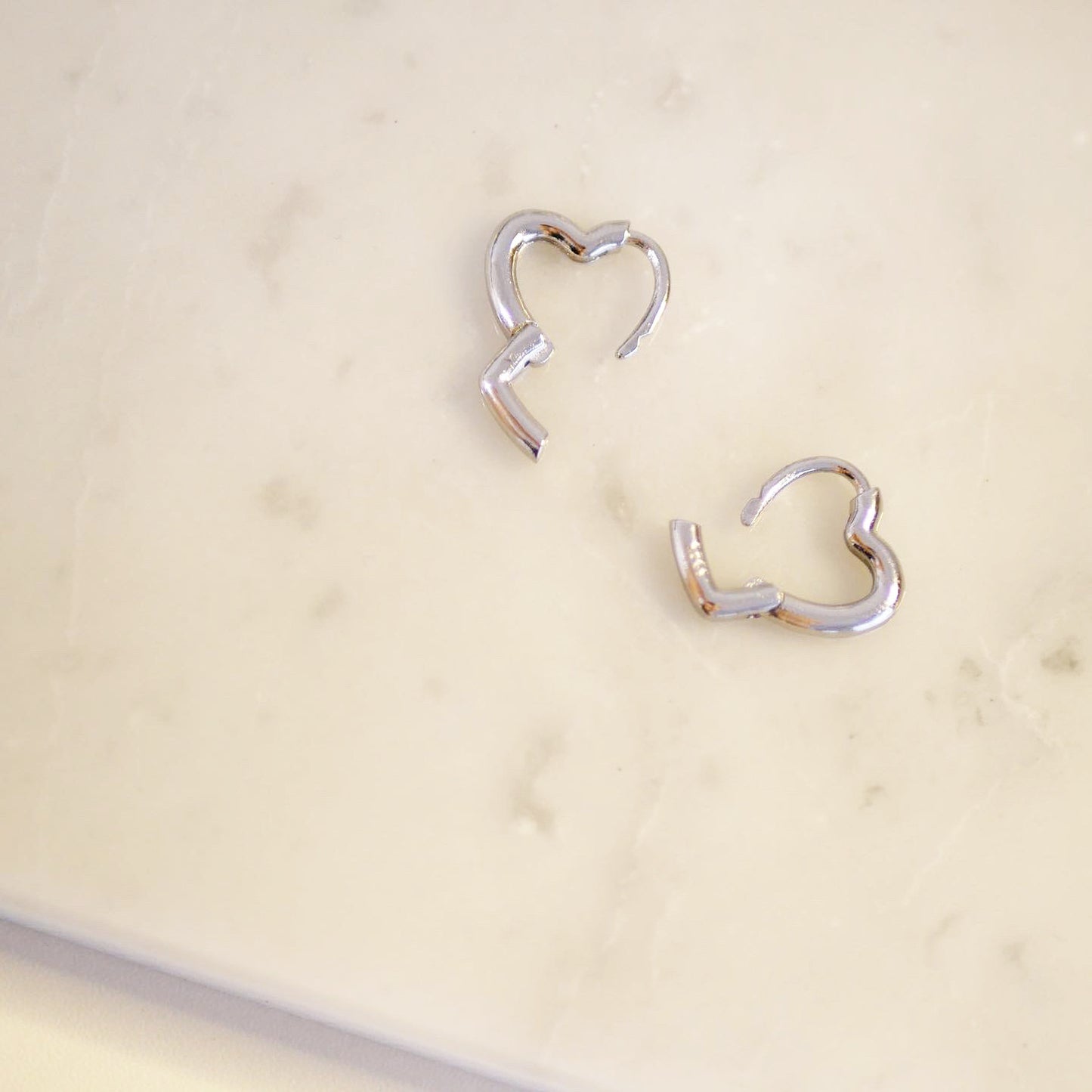 silver925 petit Heart pierce