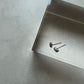 silver925 petit heart pierce non