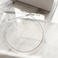 silver925 choker
