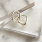 silver925 miel original double ring32