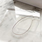 silver925 snake chain anklet