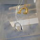 silver coating  alloy necklace