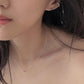 18k silver925 petit heart necklace