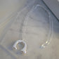 silver coating  alloy necklace