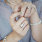 silver925 chain bracelet B51