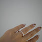 silver925 baroque Pearl ring80