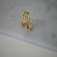 18k silver925 ear cuff